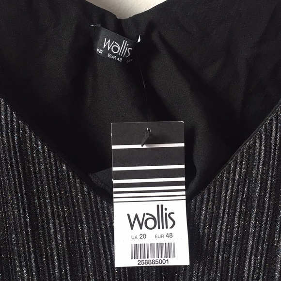 Wallis V-Neck Glittery Camisole Top NWT Plus Size - Picture 6 of 6